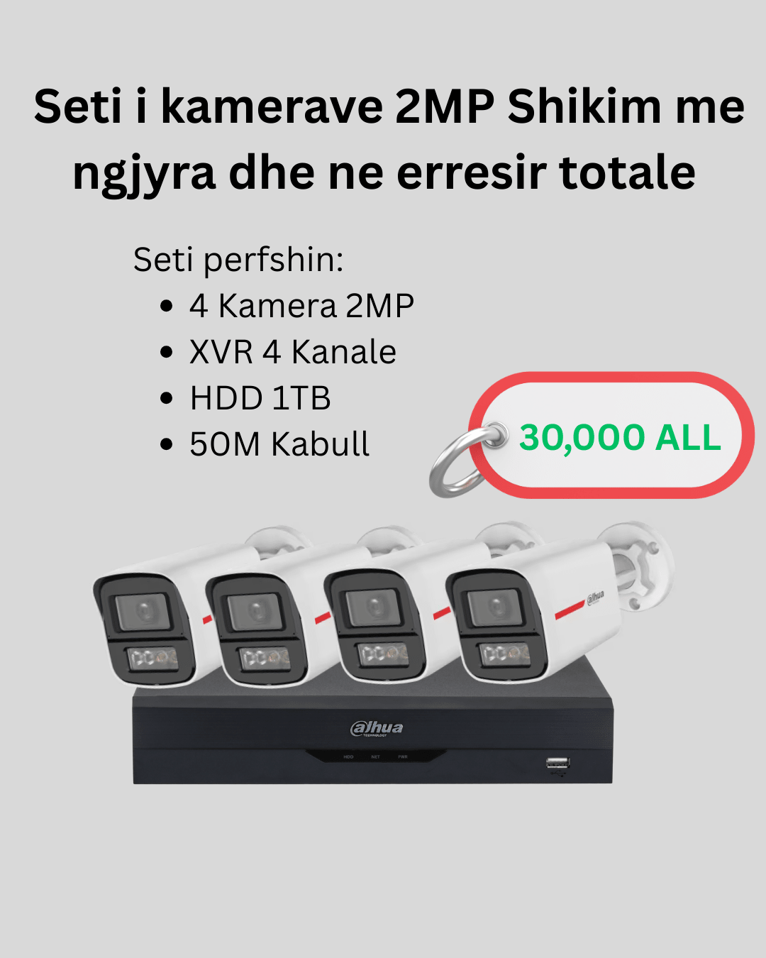 Seti Ideal per shtepi qe e bejne naten dite